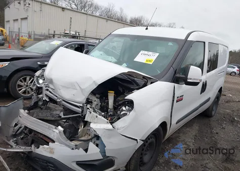 2016 Ram Promaster City Tradesman Slt z USA, uszkodzony, nr VIN ZFBERFBT6G6C14011